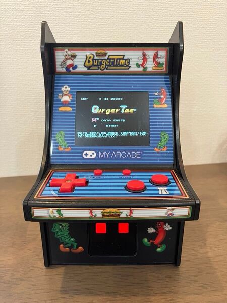 MY ARCADE Burger Time ミニチュアアーケードゲーム機 レトロゲーム
