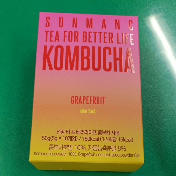 SUNMANC KOMBUCHA グレープフルーツ味