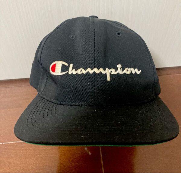 Champion キャップ ブラック チャンピオン ベースボールキャップ 黒