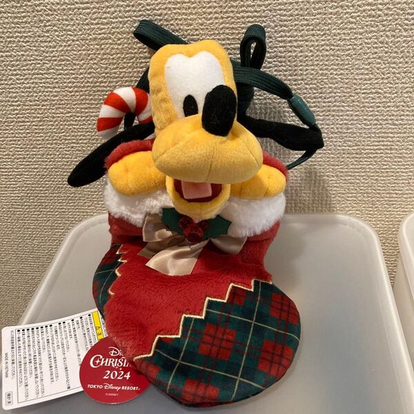 ディズニー クリスマス 2024 プルート ぬいぐるみショルダー