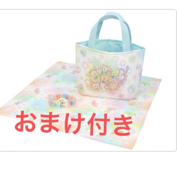 新発売TDS ダッフィー&フレンズ カラフルハピネス スーベニアランチケース