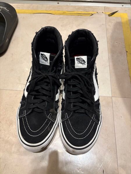 Supreme / Vans Hole Punch Denim Sk8-Hi 29cm