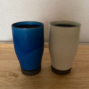 陶器ビールグラス 4個