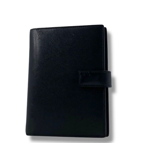 GUCCI グッチ レザー手帳 ケース pocket book ブラック