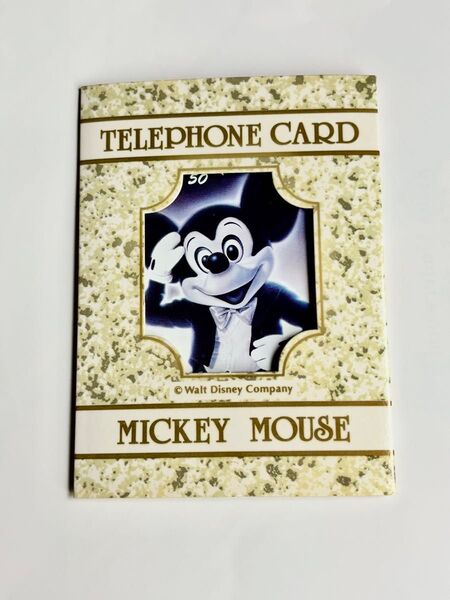 東京ディズニーランド ミッキーマウス テレホンカード