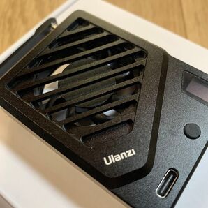 Ulanzi カメラ冷却ファン(Sony/Canon/FUJIFILM/Nikon用/ブラック)