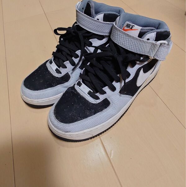 AIR FORCE 1 MID エアーフォース 07/315123-024/27cm/GRY