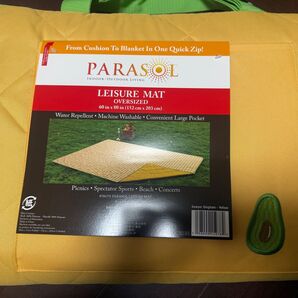 【コストコ】PARASOL レジャーマット イエロー 未使用