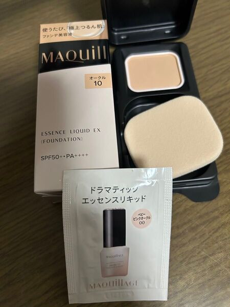《資生堂》 マキアージュ エッセンスリキッド EX オークル10 24mL ファンデーション エッセンスリキッドEX