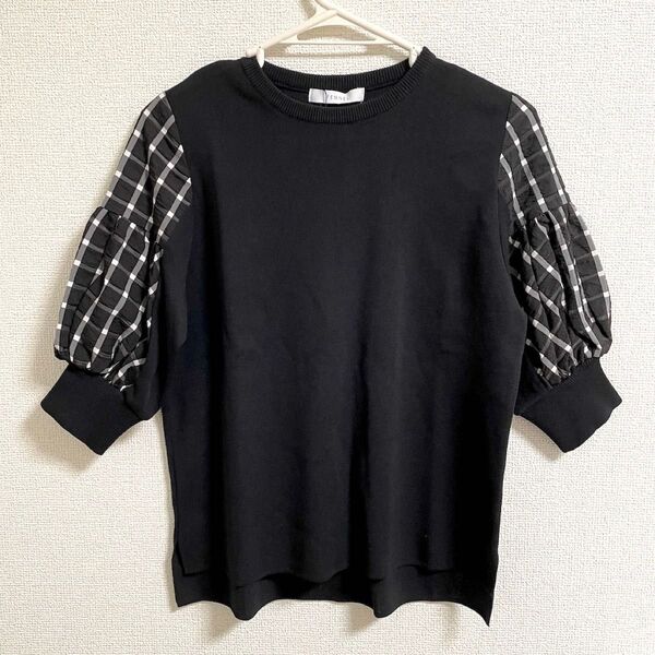 【FENNEL フェンネル】半袖カットソー 黒 サイズM★新品未着用