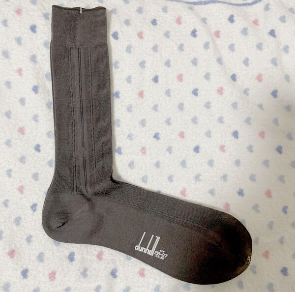 未使用品 dunhill ダンヒル ビジネスソックス 26〜27cm