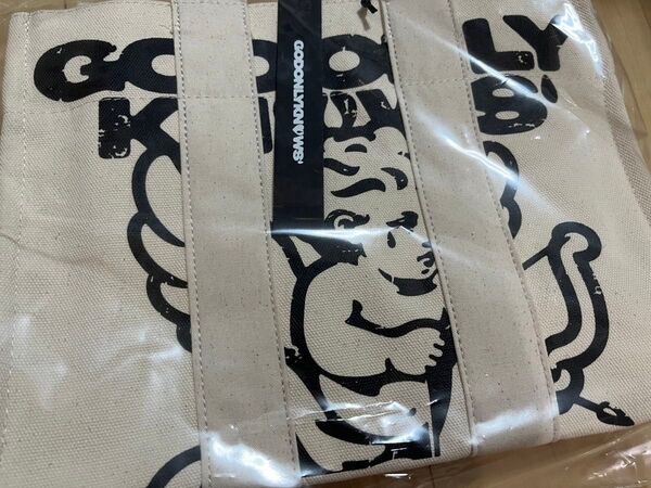 GOD ONLY KNOWS ANGEL LOGO TOTE BAG 岩田剛典 トートバッグ 三代目JSB