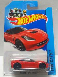 '14 シボレー コルベット スティングレー/C7/赤/レッド/ホットウィール/2014 Chevrolet Corvette Stingray/Red/Hotwheels/