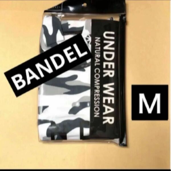 バンデル BANDEL Tシャツ 長袖 ハイネック ロング コンプレッション M