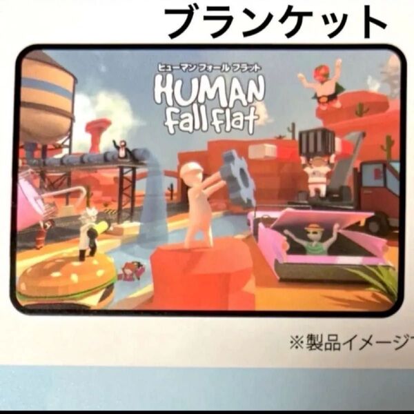 ヒューマン フォール フラット ブランケット ひざ掛け ボア 膝掛け ひざかけ 毛布