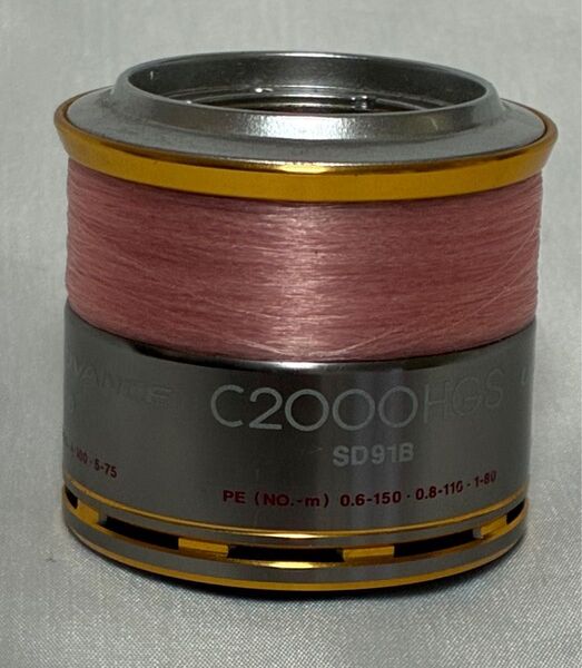 美品10アルテグラアドバンスC2000HGSスプール