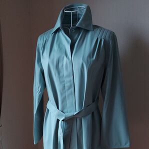 美品 ミントグリーンのスプリングコート Mサイズ