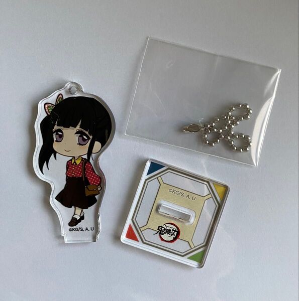 【美品】鬼滅の刃 丸井百貨店 アクリルスタンドキーホルダー 栗花落カナヲ