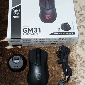 MSI MSI CLUTCH GM31 LIGHTWEIGHT ゲーミングマウス