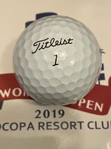 LPGA 河本結 2019 日本女子オープン COCOPA RESORT CLUB 大会記念オリジナル直筆入りサインボール_画像3