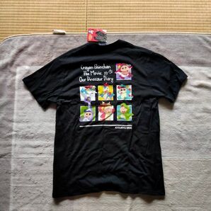 新品未使用 しまむら クレヨンしんちゃん Tシャツ 黒 Mサイズ