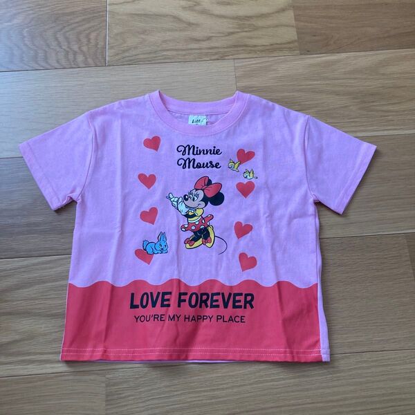 Tシャツ 半袖Tシャツ 半袖 ミニーちゃん ディズニー リトシー しまむら