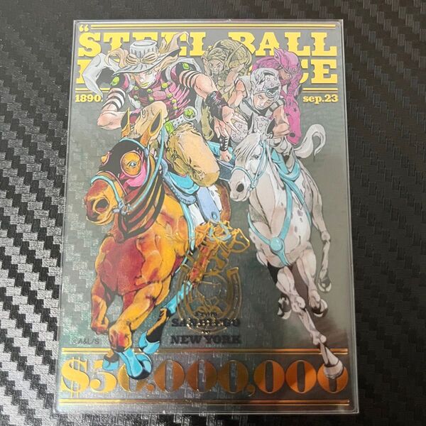 箔押しクリアカードコレクションB ジョジョキャラバン ジャイロ&ジョニィ