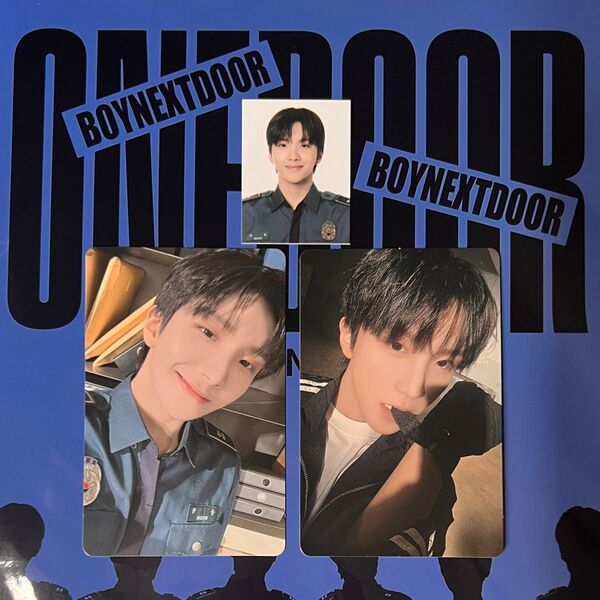 【1〜2日以内発送】 BOYNEXTDOOR メンバーシップ トレカ 証明写真 ウナク