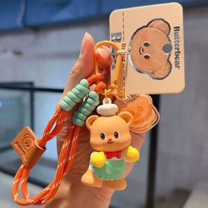バターベア butterbear キーホルダー プレゼント フィギュア 新品