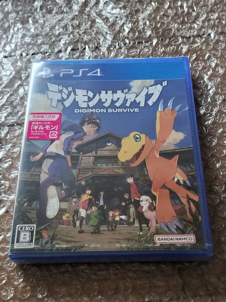未開封 PS4 デジモンサヴァイブ DIGIMON SURVIVE ソフト PlayStation4