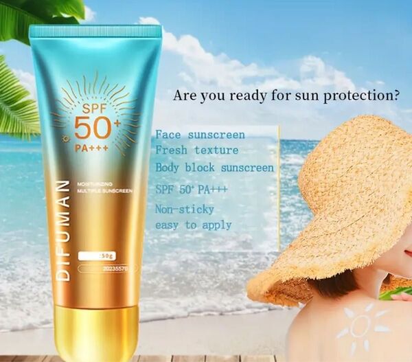 DIFUMAN 日焼け止めクリーム SPF50+ PA+++ 50g 新品