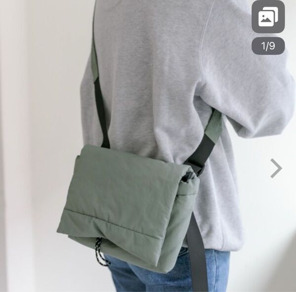 ear PAPILLONNERショルダーバッグ カーキ