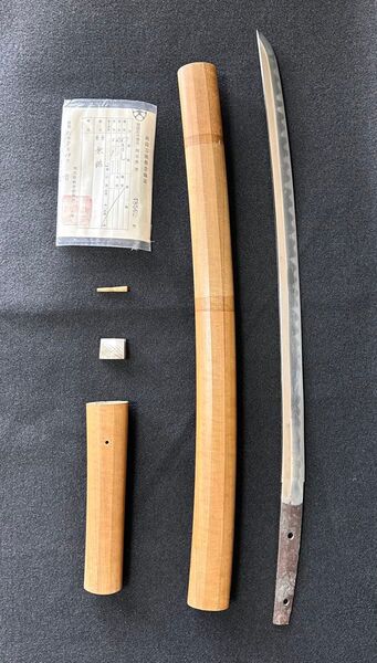 古美術 日本刀 脇差 登録証有り 真剣 刀剣 武具 刀剣 武具 骨董 時代武具 脇差 2508 無銘