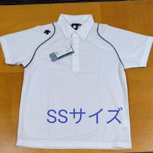 DESCENTE GOLF デサントゴルフ 半袖ポロシャツ SS ホワイト 未使用