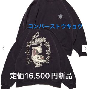 ヴィンテージライク ピューマバックプリントスウェット コンバーストウキョウ 新品未開封 ユニセックス スモール トレーナー
