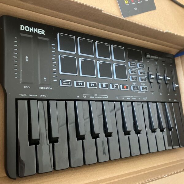 DONNER MIDI KEYBOARD DMK-25 PRO MIDIキーボード