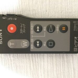 美品★新品電池付属★送料無料★SONY★ソニー★Video 8★ビデオカメラ用リモコン★RMT-504★中古★動作品★返金保証あり