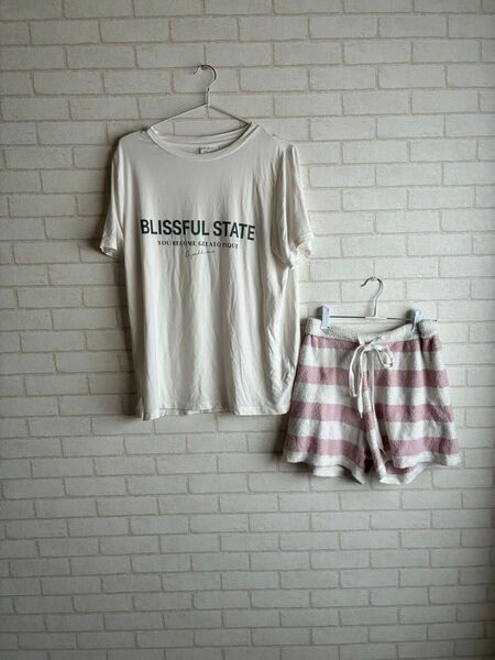 gelato pique Tシャツとショートパンツセット