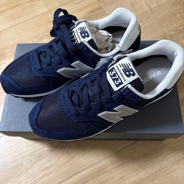 New Balance 373 ネイビー スニーカー 未使用