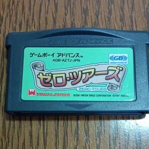 ゲームボーイアドバンス ゼロツアーズ 中古品 ソフトのみ 起動確認済み セーブ確認済み
