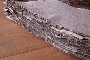 日本古紙 約江戸大正時期　和紙 約10㎏130枚以上 34×90cm　厚め希少