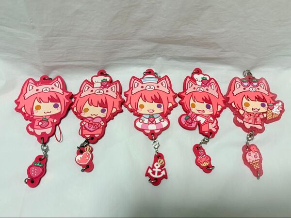 すとぷり 莉犬くん あにまるらばすと ラバーストラップ セット