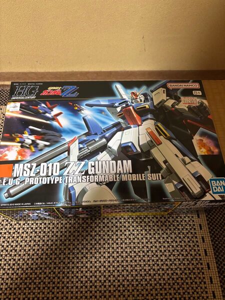 新品 未開封 HG MSZ-010 ZZ ガンダム 機動戦士ガンダムUC A.E.U.G エウーゴ モビルスーツ バンダイガンプラ