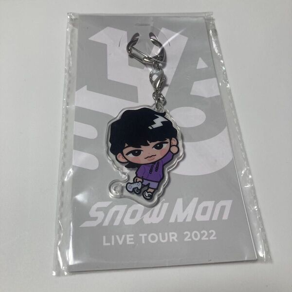 Snow Man 深澤辰哉 すのチルぶら下がりシリーズ アクリルキーホルダーver.