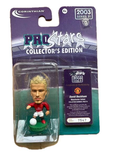 【最終値下げ】【未開封】コリンシアン CORINTHIAN PROSTARS Beckham フィギュア ベッカム