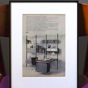 【1961】HERMAN MILLER ハーマンミラー ファニチャー アドバタイジング ポスター《AD 広告 アート》