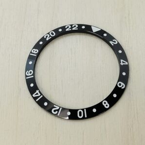 ベゼルインサート ホワイトルミ 外径 37.5mm 内径 30.6mm 腕時計 ウォッチ カスタム パーツ MOD インサート