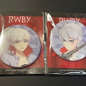 RWBY 缶バッジ ワイス・シュニー