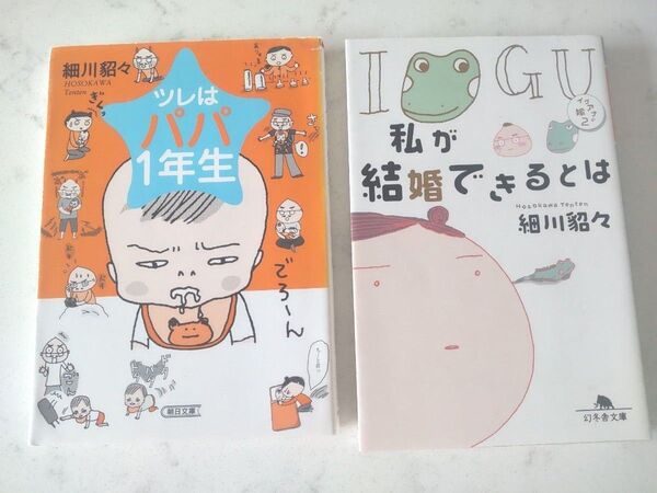 細川貂々 /ツレはパパ1年生 /私が結婚できるとは 2冊セット