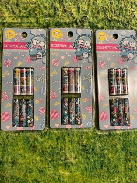 アルカリ乾電池 ハンギョドン 6本入り 3パック 計18本セット